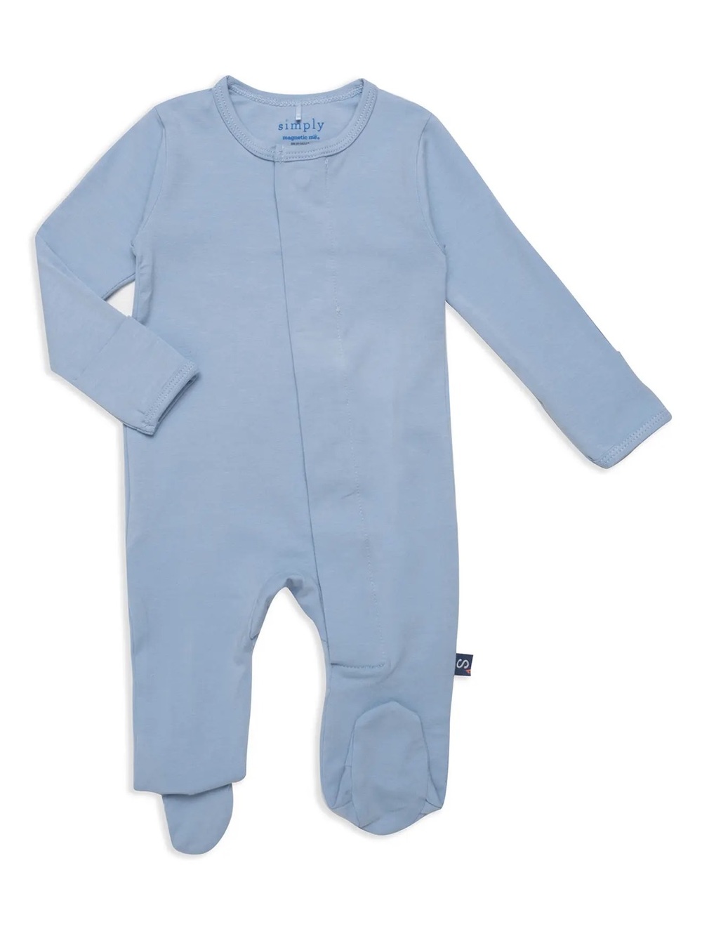 Magnetic Me Light Blue Footed One-Piece